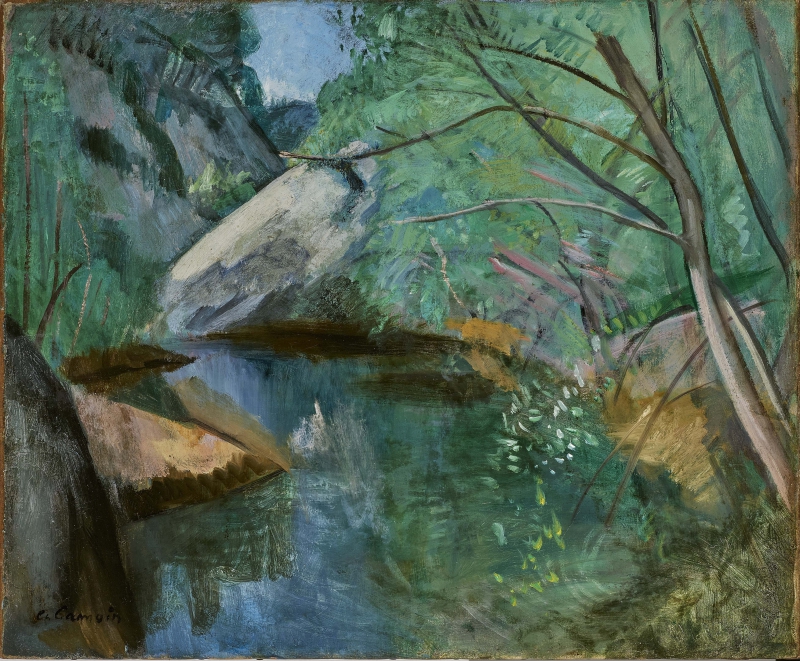 Fluss bei Le Thoronet (Rivière au Thoronet), 1919 Camoin, Charles