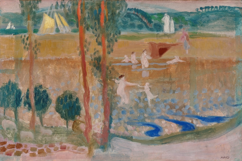 Badende im Becken des Linkin, 1898 Denis, Maurice