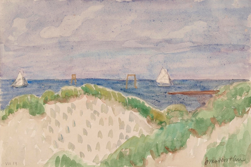Blick aufs Meer, 1914 
