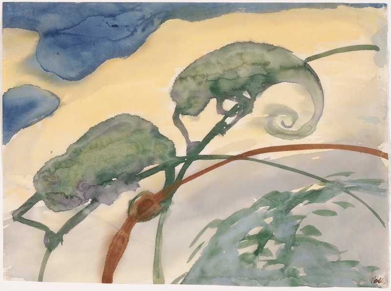 Chamäleons, 1923/24 Nolde, Emil (Hans Emil Hansen)