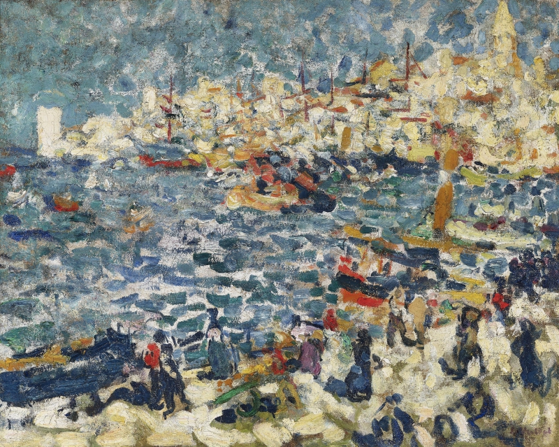 Der Hafen von Marseille, 1902 Valtat, Louis