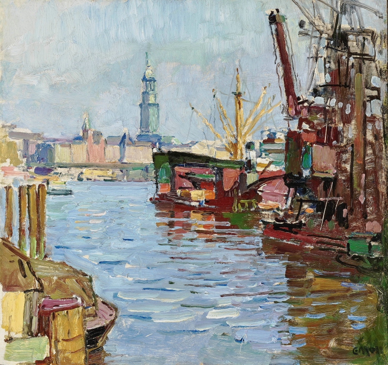 Der Hamburger Hafen, 1924 Moll, Carl