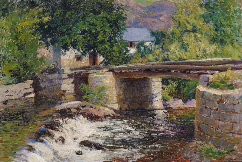 Die Brücke von La Folie, Crozant, 1903 Madeline, Paul