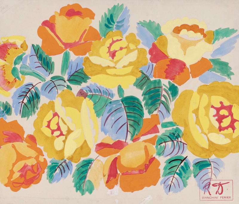 Gelbe Rosen, 1920er Jahre Dufy, Raoul