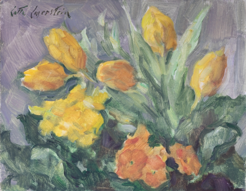 Gelbe Tulpen, 1960er Jahre Laserstein, Lotte