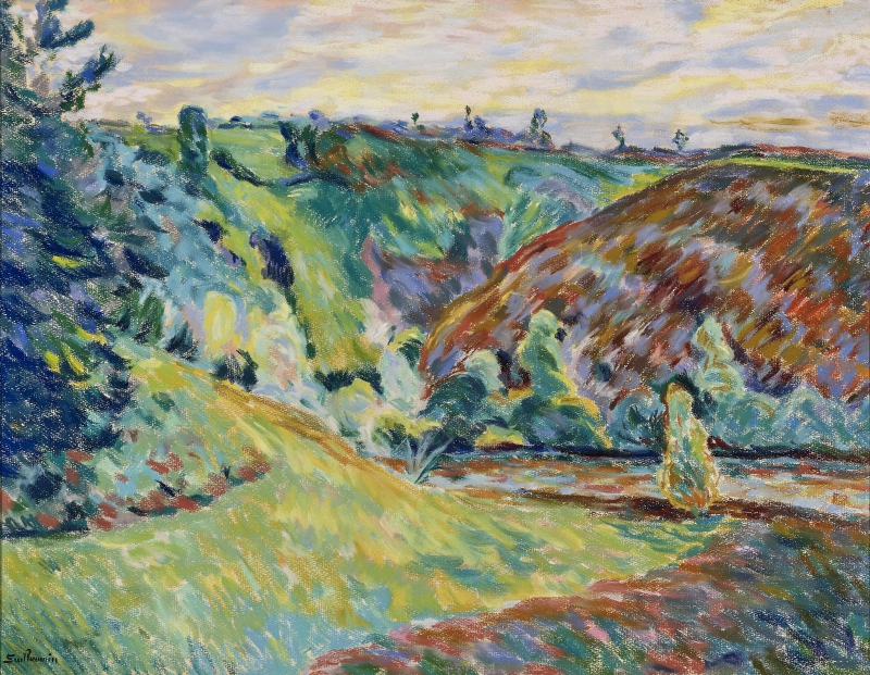 Les Hauteurs de la Sedelle, Crozant, circa 1910 Guillaumin, Armand