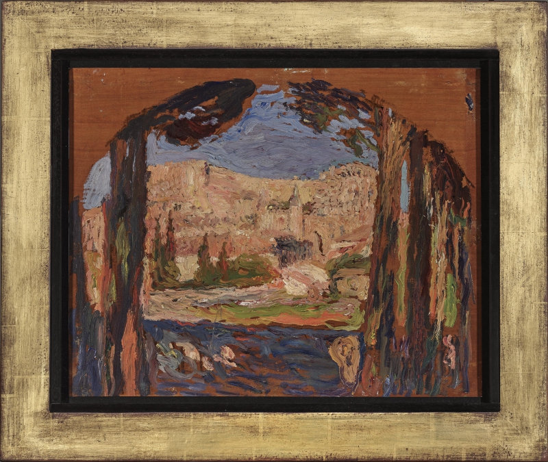 Rückseite: Ansicht von Villeneuve-les-Avignon 