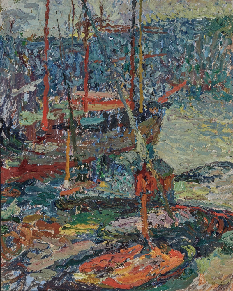 Schiffe im Hafen von Marseille, verso Blick auf Villeneuve-les-Avignon Martin, Henri