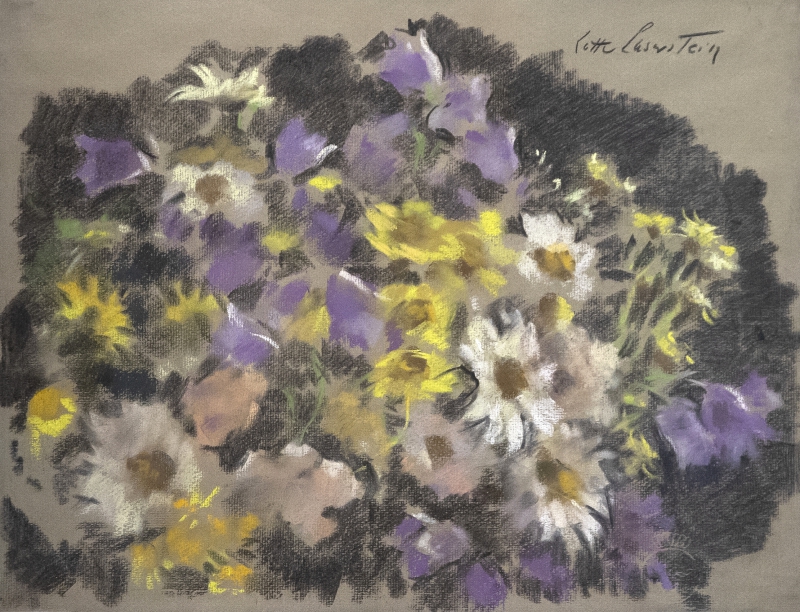 Sommerblumen (Margeriten und Glockenblumen) Laserstein, Lotte