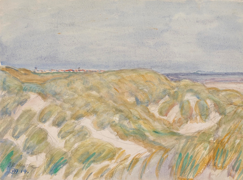 Sonnige Dünen, Wangerooge, 1914 