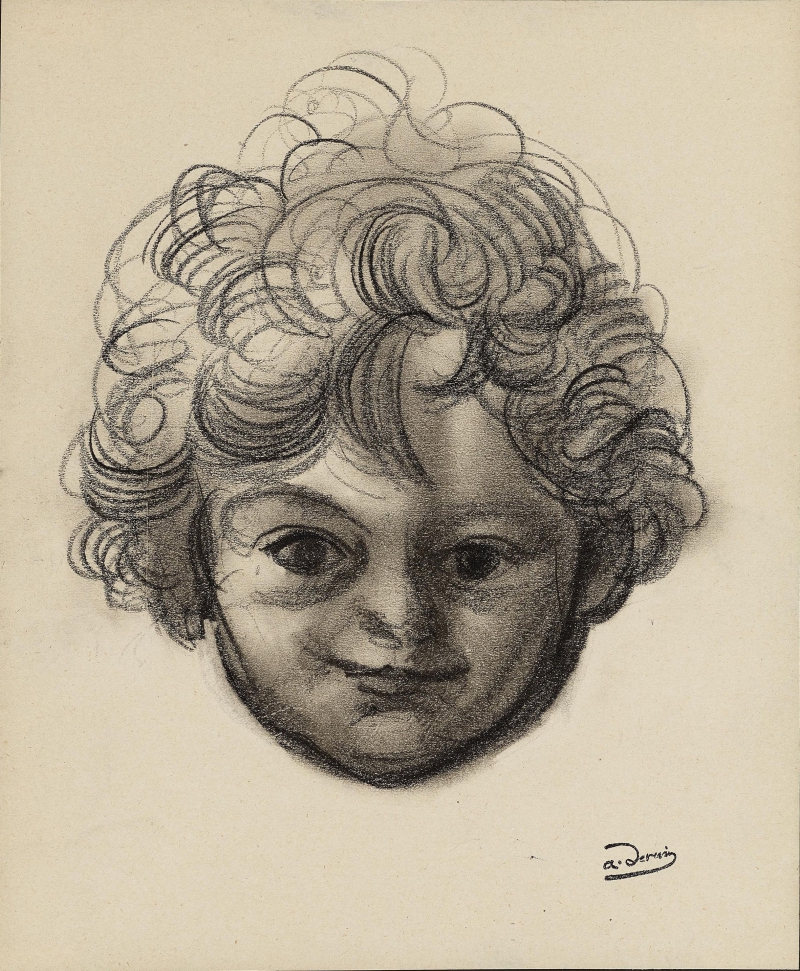 Verschmitzter Boby (Porträtstudie), 1940er Jahre Derain, André