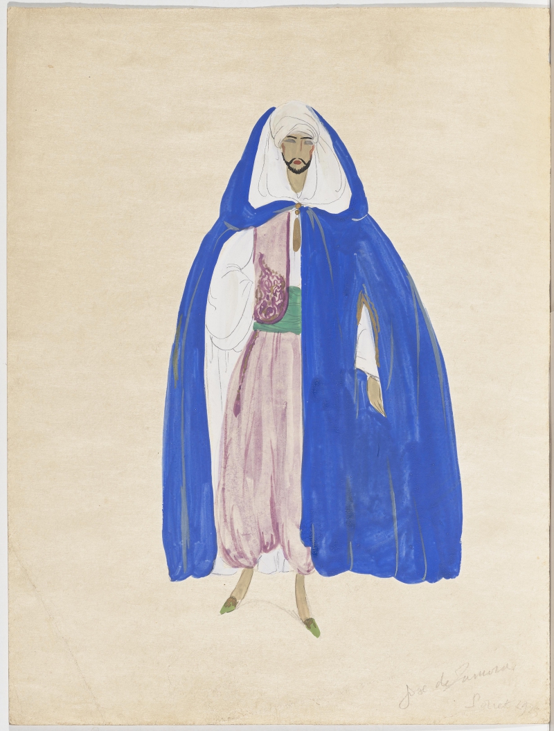 Vier Orientalische Kostüme - Abendmode, 1925 Zamora, José de