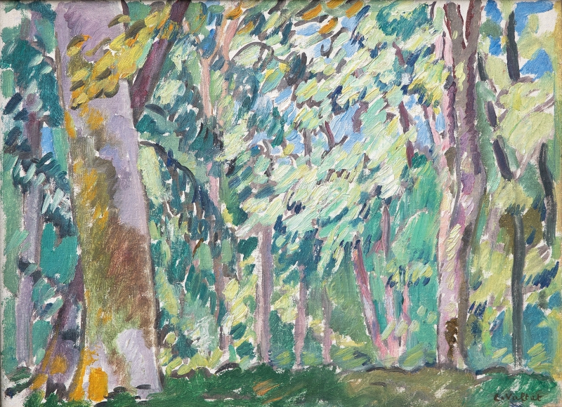 Waldstück, 1922 Valtat, Louis