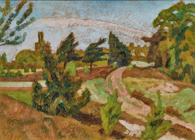 Weg in der Surheide, 1922 Modersohn, Otto