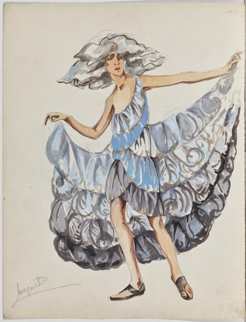 Wolkenkleid, 1920er Jahre Buhler, Muguette